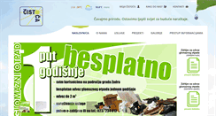 Desktop Screenshot of cistoca-zadar.hr